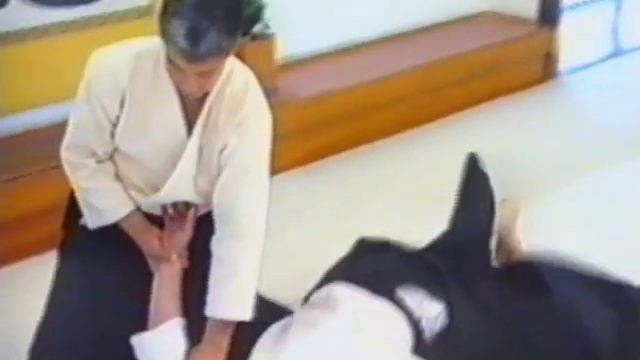 №3-5 приемы #Айкидо #МоритэруУэсиба  #Aikido  合気道  учебный #фильм №3