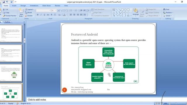 Lecture 1:  Introduction to Android programming