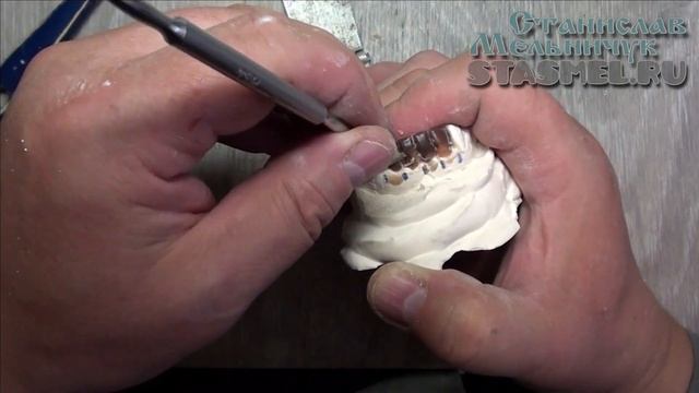Пластмассовые зубные коронки. ч.1. Моделировка.