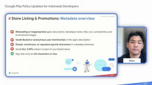 Google Play Developer Policy Updates for Indonesia Developers - May 2022 | Policy Discussion