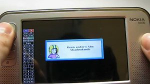 Nokia N800 + DosBox + Commander Keen 4