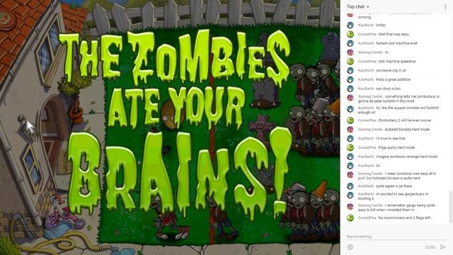 [3-1 to 3-10] Plants vs. Zombies "Hard Mode" mod livestream playthrough! смотреть онлайн