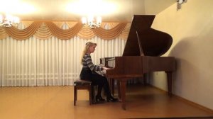 Ф.Лист Этюд f-moll хроматический. Исполнитель Ксения Хусаинова.
