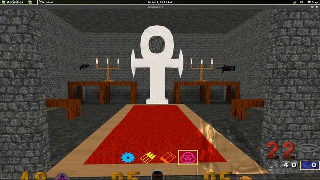 Newer look at some of the progress on my Open Arena Map. смотреть онлайн