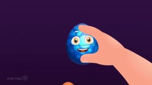 ChuChu TV Surprise Eggs Nursery Rhymes Toys | Wheels on the Bus | Learn Colours in London City Tour