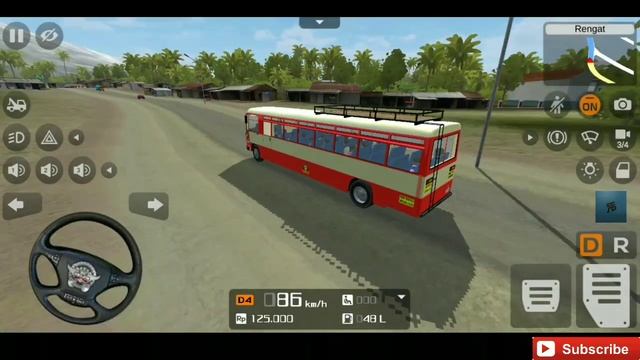 MSRTC Bus Game [BUSSID] - Tata Bus Mod | Bus Simulator Indonesia - Android Gameplay смотреть онлайн