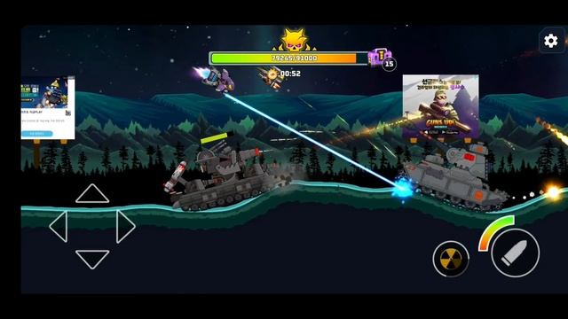Tank Combat : War Battle BOSS Android Gameplay