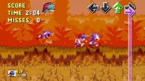 SONIC.EXE Confronting Yourself V2 VS Friday Night Funkin + FF MIX Version (FNF MOD)