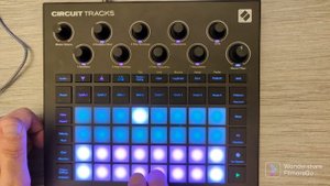 First video performance on novation circuit tracks