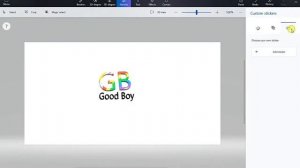 Make Cool 3D text LOGO With Paint 3D