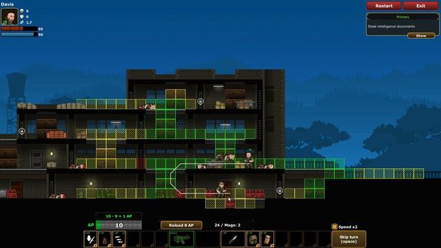 Recon Control | 2d Turn-Based Strategy Game | Gameplay First Look смотреть онлайн