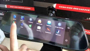 Firstscene T10 - 4G Car Mirror with GPS Navigation DVR Recorder