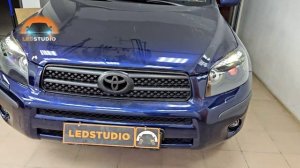 Rav4 модернизация и тюнинг фар от Ledstudio