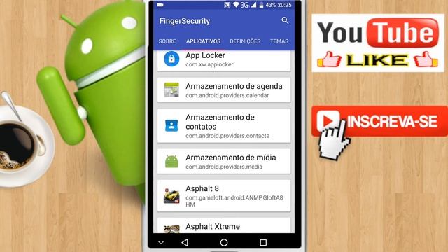 Como Bloquear apps do Android com a Digital смотреть онлайн
