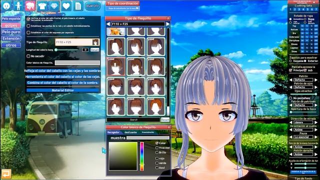 KOIKATSU #4 Como editar el cabello de un personaje en Koikatsu смотреть онлайн