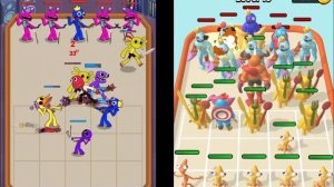 Merge Rainbow 3D Run vs Merge "Rainbow friends" monster ⭐ Merge Battle Android gameplay