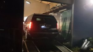 Задохнулся от выхлопа:) Cadillac Escalade 900hp.