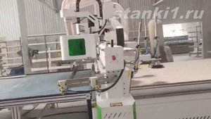 Фрезерный станок с ЧПУ CIMTECH CIMC2130 NCN с автоматической разгрузкой и чисткой стола, присосками