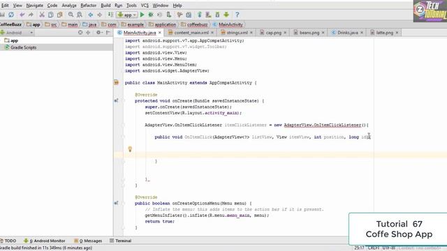 Android Studio tutorial how to Create Full Coffee Shop App | Coffe Shop App in Android Studio