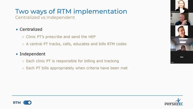 Webinar: Physiotec and Practice Perfect Discuss Remote Therapeutic Monitoring (RTM) смотреть онлайн