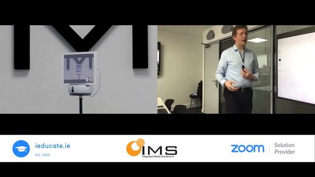 Zoom Robot for Your Virtual/Hybrid Classroom - IMS смотреть онлайн