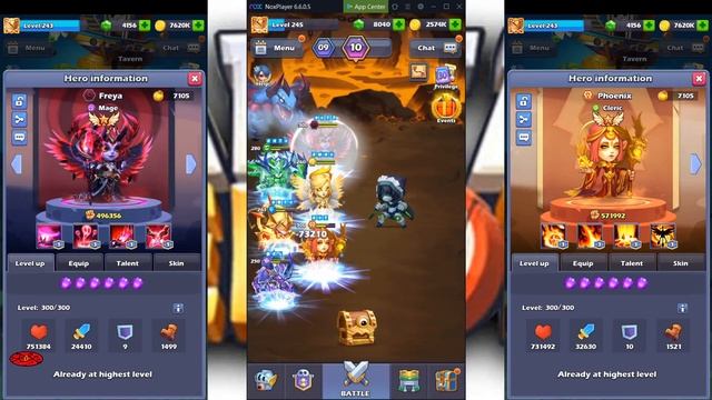 Taptap Heroes - FREE 200 GEMS EACH DAY смотреть онлайн