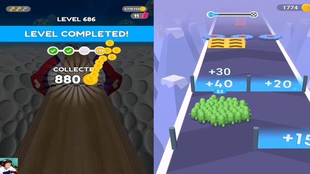 Going Balls | Count Master - All Levels Gameplay Android,iOS - NEW APK MEGA UPDATE Mobile Game смотреть онлайн