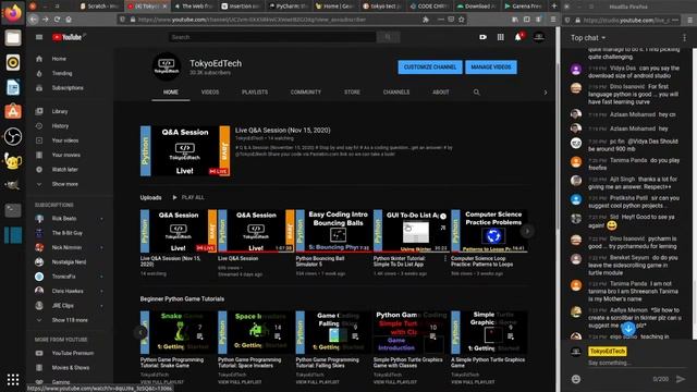Live Q&A Session (Nov 15, 2020) смотреть онлайн