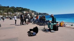 Train of Thought - Markus K on the Boulevard in Nice