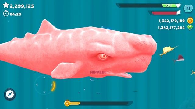 Hungry Shark Evolution - Giant Monster Enemy Moby Dick Mod - All 25 Sharks Unlocked Android Gamepla смотреть онлайн