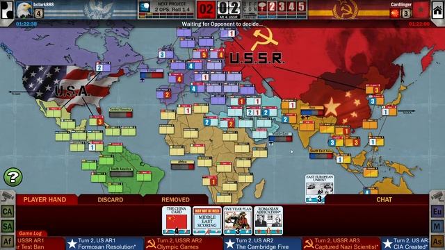 Twilight Struggle - ITSL 2020/21 - vs u/bclark888 смотреть онлайн