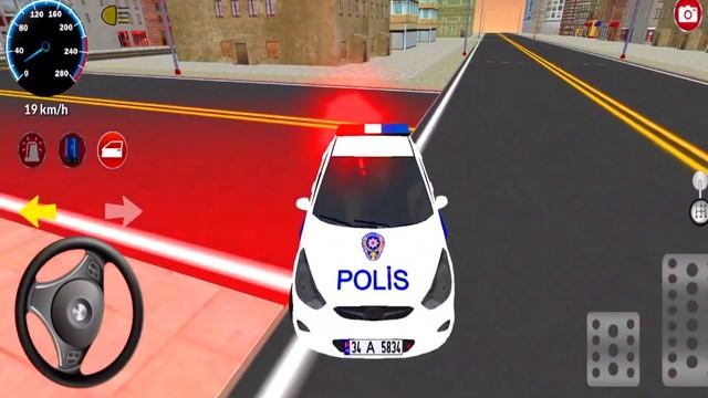 Real Police Car Driving Simulator#18 Police Car Games - Android IOS Gameplay смотреть онлайн