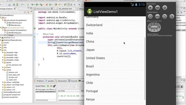 How to Use List Views in Android смотреть онлайн