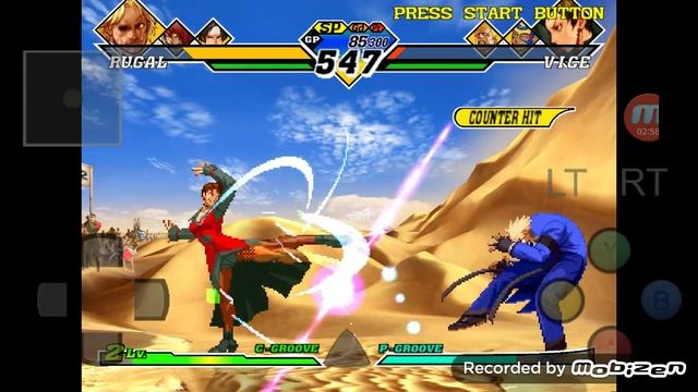 Android DC Emulator ReiCast Capcom vs. SNK 2 Game Play - 안드로이드 레이캐스트 캡콤 대 에스엔케이 2 게임 플레이 смотреть онлайн