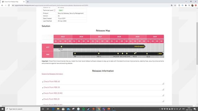 Check Point Releases Terminology | Major, Minor and Jumbo Hotfix смотреть онлайн