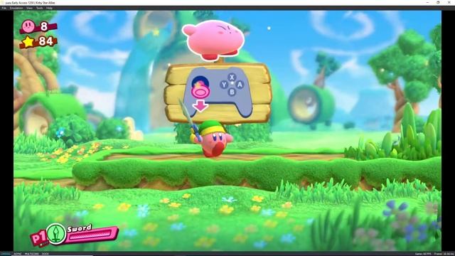 Yuzu Emulator - Kirby Star Allies - In Game (playable 60FPS)