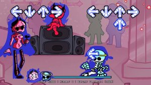 Friday Night Funkin' - Worship but everytime it's Sarvente turn a Different Skin Mod is used