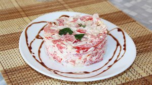 Салат «Красное море»