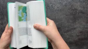 Учебная Библия в новом русском переводе с  дополнениями (бирюзовая)