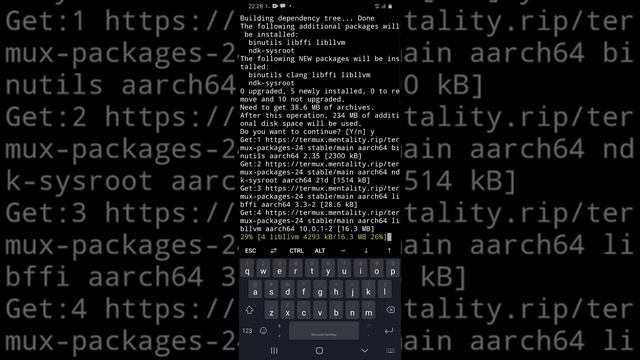 TERMUX - Linux Terminal Android App to compile C Programs - смотреть ...
