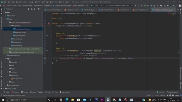 How to Create Earning App in android Studio | Complete  Source Code |  SignIn user | Part 3