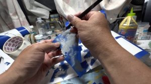 Ukraine MiG-29C Trumpeter 1/32   Painting process 1