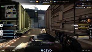 Ninjas in Pyjamas vs x6tence Game 1 (CEVO-P CS:GO Season 7) - Helium & Rizc