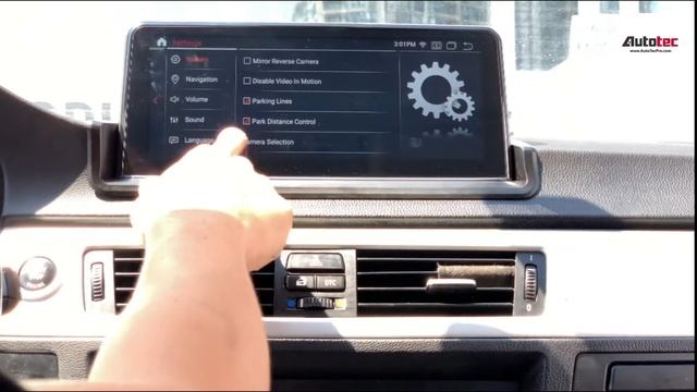 AutoTecPro BMW 3 Series E90/E92 (2006-2012) 10.25" HD Android Screen Navigation CarPlay Android Aut смотреть онлайн