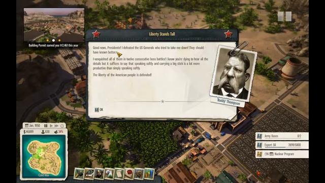 Tropico 5 - World War III - Campaign Mission 6 Part 1 смотреть онлайн