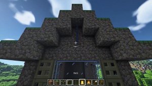 Красивый дом из земли