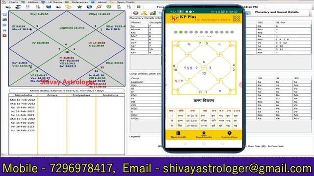 #free kp astrology software for mobile | 100% free or #Best software | Shivay Astrologer смотреть онлайн