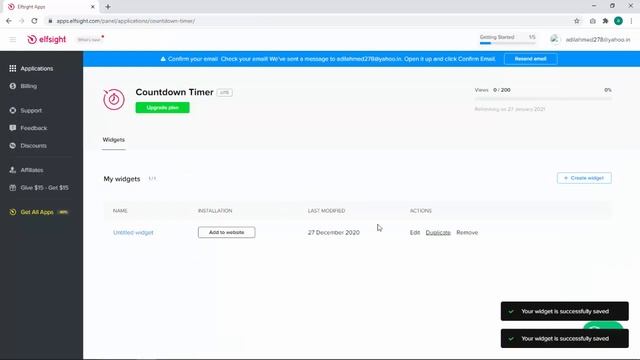 New Year Countdown Timer Effect without writing any single code - Very Easy смотреть онлайн