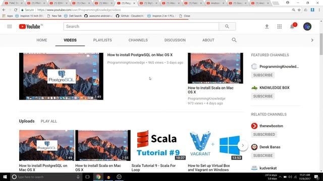 Top best youtube channels to Learn Android Development.