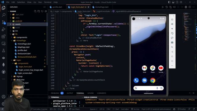 Flutter App Development: Food Delivery App #6 | Flutter Projects | GeeksforGeeks Development